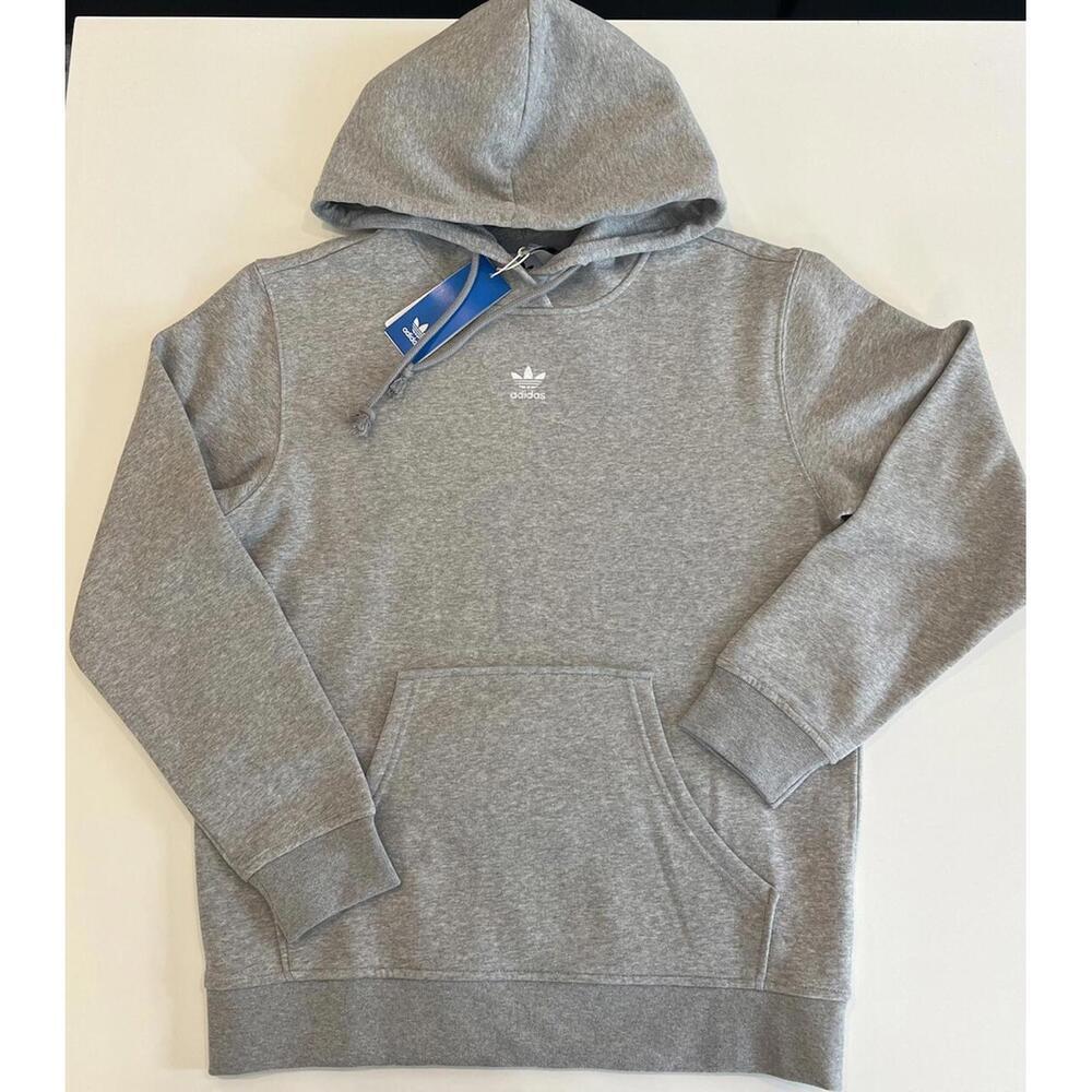 ADIDAS $60 Women’s HOODIE Sweatshirts Grey Heater Size Medium - Picture 6 of 7